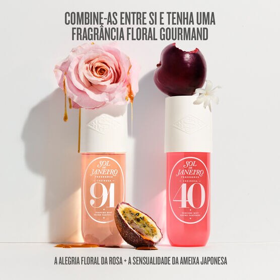 MIST PERFUMADO SOL DE JANEIRO CHEIROSA 91 ROSA CHARMOSA BODY & HAIR MIST